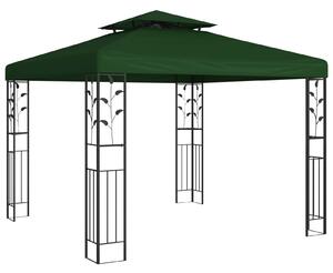 Altana 3 x 3 x 2,68 m zielony Poliester i Stal