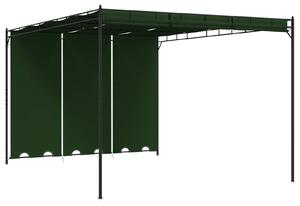 Altana 4 x 3 x 2,3 m zielony Poliester i Stal