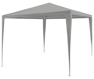 Namiot Imprezowy Jasnoszary 300 x 300 x 255 cm PE i stal
