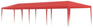 Namiot Imprezowy Czerwony 1200 x 300 x 255 cm PE i stal