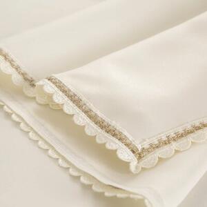 Bieżnik EUROFIRANY Lace 40 x 140 cm Kremowy