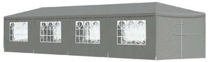 Namiot Imprezowy 1200 x 300 x 255 cm jasnoszary PE i stal