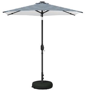 Parasol ogrodowy z LED-owymi lampkami 230 x 230 cm Poliester