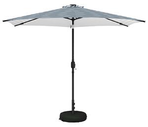 Parasol ogrodowy z LED-owymi lampkami 300 x 300 cm Poliester