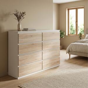 Komoda NUDO 120 cm do Salonu Sypialni Biały