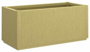 Skrzynka na kwiaty do ogrodu Zielony 80 x 36 x 35 cm PP