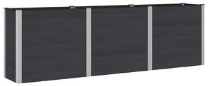 Podniesiona rabata ogrodowa Czarny 300 x 50 x 91 cm