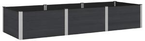 Podniesiona rabata ogrodowa Czarny 300 x 100 x 54 cm