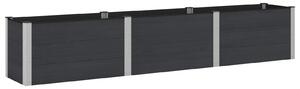 Podniesiona rabata ogrodowa Czarny 300 x 50 x 54 cm