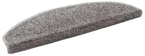 Samoprzylepne maty na schody 15 pcs Szary 80 x 24,5 x 3,5 cm