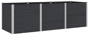 Podniesiona rabata ogrodowa Czarny 300 x 100 x 91 cm