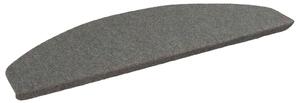 Samoprzylepne maty na schody 15 pcs Szary 80 x 28 x 3,5 cm