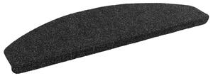 Samoprzylepne maty na schody 15 pcs Czarny 80 x 28 x 3,5 cm