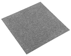 Dywan 20 pcs Szary 50 x 50 cm 100% polipropylen
