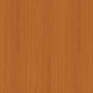 Szafa biurowa kombinowana PRIMO WOOD, drzwi na 2 poziomach, 1434 x 800 x 420 mm, wiśnia