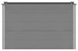 Podwyższona donica ogrodowa, WPC, 150x50x91 cm, szara