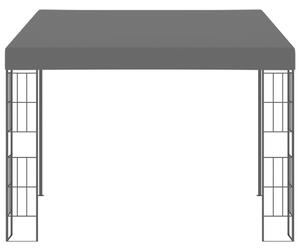 Altana przyścienna, 3x3 m, antracytowa, tkanina
