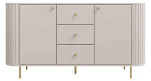 Komoda BOLLA 164,4 cm do Salonu Sypialni Odcienie beżu