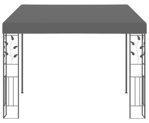 Altana przyścienna, 3 x 3 x 2,5 m, antracytowa