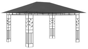 Altana ogrodowa z moskitierą, 4x3x2,73 m, kremowa, 180 g/m²