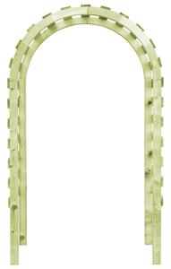 Pergola ogrodowa z ławką, 130x60x230 cm, impregnowana sosna