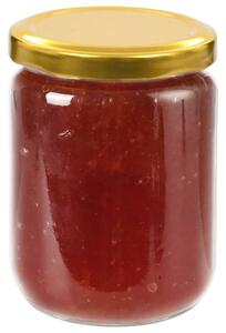 Szklane słoiki na dżem, złote pokrywki, 48 szt., 230 ml