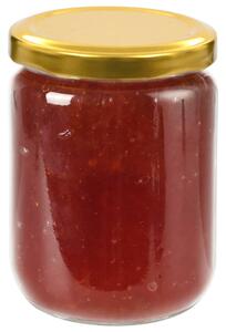 Szklane słoiki na dżem, złote pokrywki, 96 szt., 230 ml