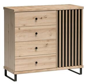 Komoda ALMERIA 101,6 cm do Salonu Sypialni Dąb artisan