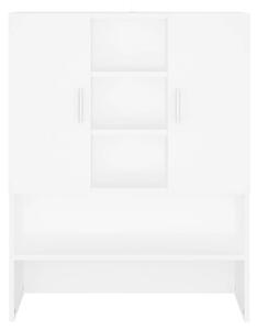 Szafka na pralkę, biała, 70,5x25,5x90 cm
