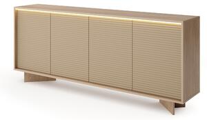 Komoda RIGATO 203,9 cm do Salonu Sypialni Odcienie beżu
