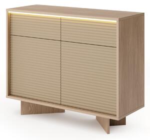 Komoda RIGATO 103,9 cm do Salonu Sypialni Odcienie beżu