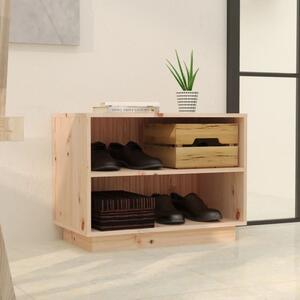 Szafka na buty, 60x34x45 cm, lite drewno sosnowe