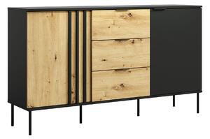 Komoda MERIDIAN 165,1 cm do Salonu Sypialni Dąb