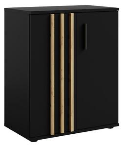 Komoda TECTONIC 60 cm do Salonu Sypialni Czarny