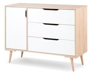 Komoda dla dzieci SOFIE 120 biaÅa/buk