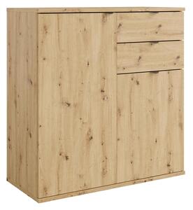 Komoda METRIX 120 cm do Salonu Sypialni Dąb artisan