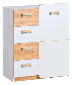 Komoda MANTI 80 cm do Salonu Sypialni Biały