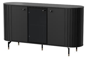 Komoda THIRA 150,1 cm do Salonu Sypialni Czarny