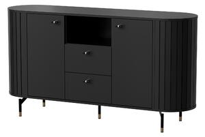 Komoda THIRA 150,1 cm do Salonu Sypialni Czarny
