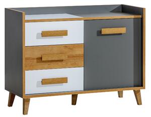 Komoda FIABA 120 cm do Salonu Sypialni Antracyt