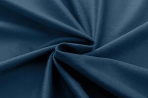 Zasłona zaciemniająca ciemnoniebieska VELVET 135x250 cm Zawieszanie: Taśma z wiązaniami