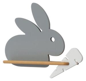 Kinkiet RABIT szary LED 1x4W 200lm wym:31x37x12cm IP20 Candellux