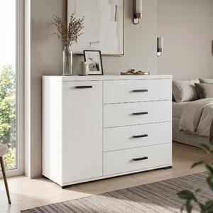Komoda LIVORNO 120 cm do Salonu Sypialni Biały