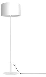 Lampa stojąca podłogowa biała z abażurem 1xE27 15W Arden Luminex