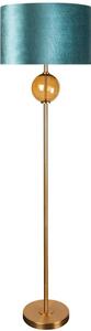 Lampa podłogowa EUROFIRANY Musa 395125 Turkusowy wysokość 165 cm