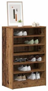 Szafka na buty, stare drewno, 60x35x92 cm