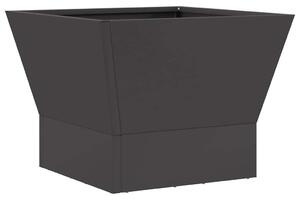 Kominek Czarny 40 x 40 x 35 cm Stal