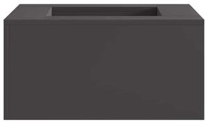 Kominek Czarny 60 x 60 x 30 cm Stal