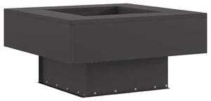 Kominek Czarny 60 x 60 x 30 cm Stal