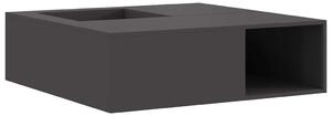 Kominek Czarny 100 x 100 x 30 cm Stal